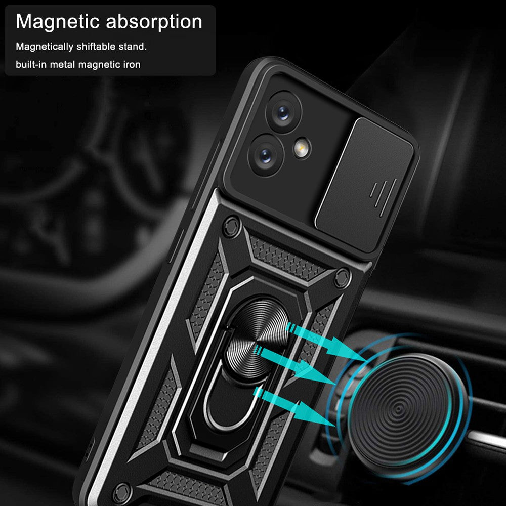 Slide Camera Phone Case for Samsung Galaxy A04e 4G F04 4G M04 4G Hard PC Soft TPU Protective Rugged Phone Cover with Kickstand Slide Camera Phone Case for Samsung Galaxy A04e 4G F04 4G M04 4G Hard PC Soft TPU Protective Rugged Phone Cover with Kickstand